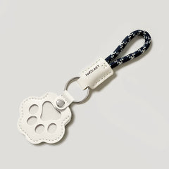 Memorial Leather Pet Hair Storage Keychain