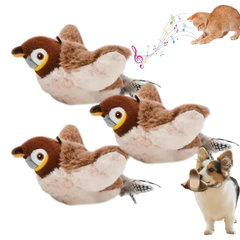 Bird Electric Pet Toy Sound Simulation Bite Resistant Bird Hunting Self-Entertainment Artifact