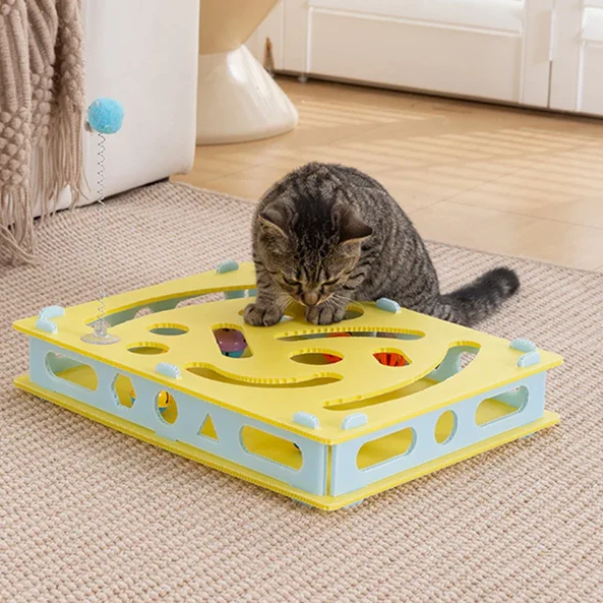 Pet Educational Toys—Bell Turntables