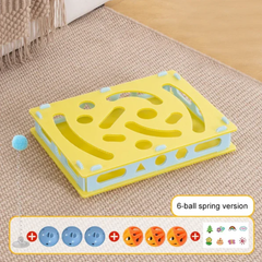 Pet educational toys, bell turntables, cat toys, cat entertainment toys