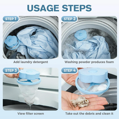 Washing machine filter bag, hair remover, lint collection, hair remover, laundry filter bag, cleaning and washing bag