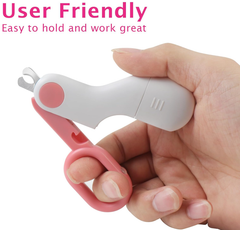 Pet scissors, cat nail scissors, adjustable round hole scissors, pet nail clippers, novice pet scissors
