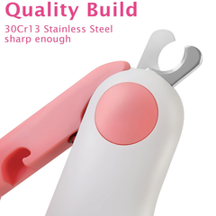 Pet scissors, cat nail scissors, adjustable round hole scissors, pet nail clippers, novice pet scissors