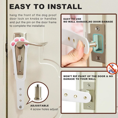 Pet fence for cats, ventilation and punch-free home door gap artifact, bedroom fence, air-conditioned room door gap artifact