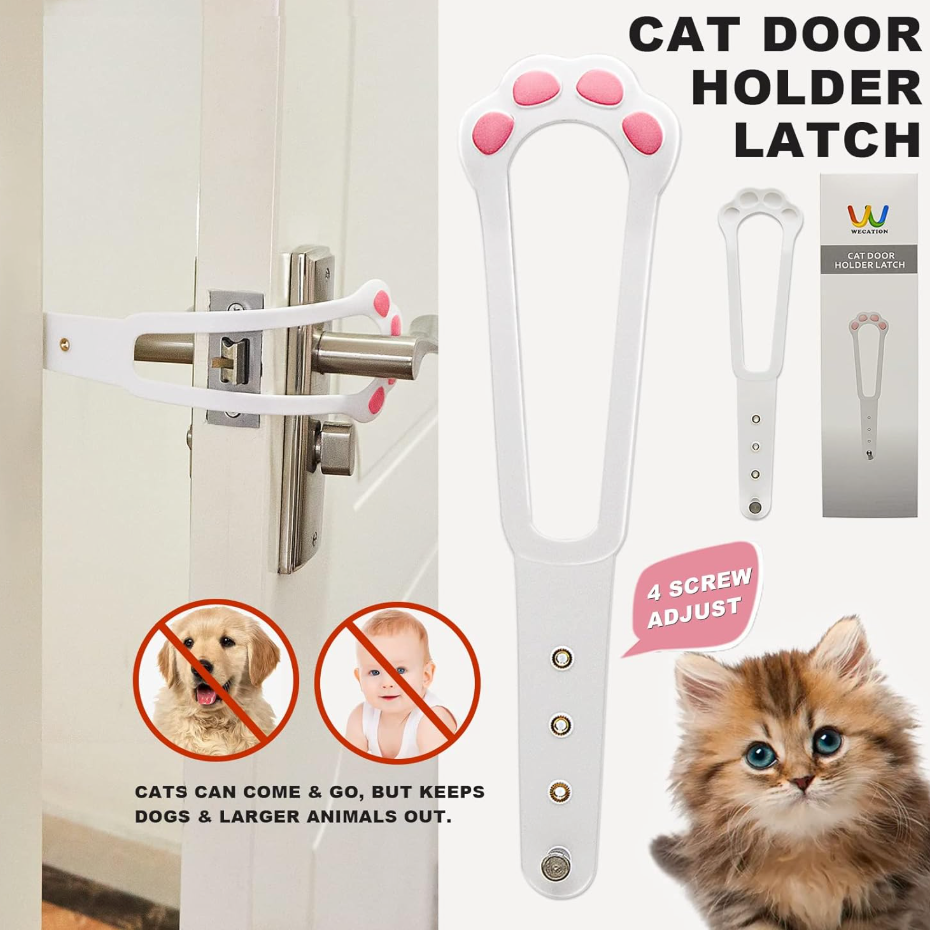 Cat Door Holder Latch