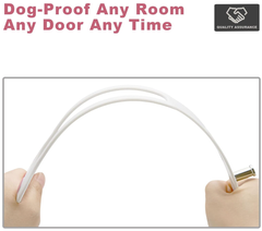 Pet fence for cats, ventilation and punch-free home door gap artifact, bedroom fence, air-conditioned room door gap artifact