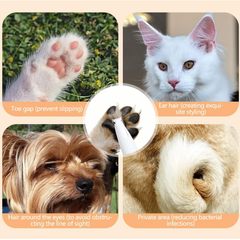 Pet shaver, pet-specific, pet foot shaving tool, foot trimming, cat hair electric shaver, silent shaver