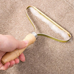 Double-sided hair remover for household windbreakers, sweaters, pilling, pet hair, manual hair removal, hair ball removal, shaving tool