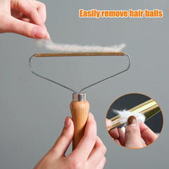 Double-sided hair remover for household windbreakers, sweaters, pilling, pet hair, manual hair removal, hair ball removal, shaving tool