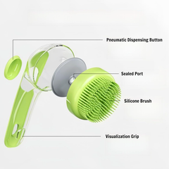 Pet Bath Brush, Pet Silicone Bath Massager, Cat Bath Brush, Dog Bath Products