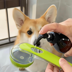 Pet Bath Brush, Pet Silicone Bath Massager, Cat Bath Brush, Dog Bath Products