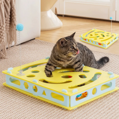 Pet educational toys, bell turntables, cat toys, cat entertainment toys